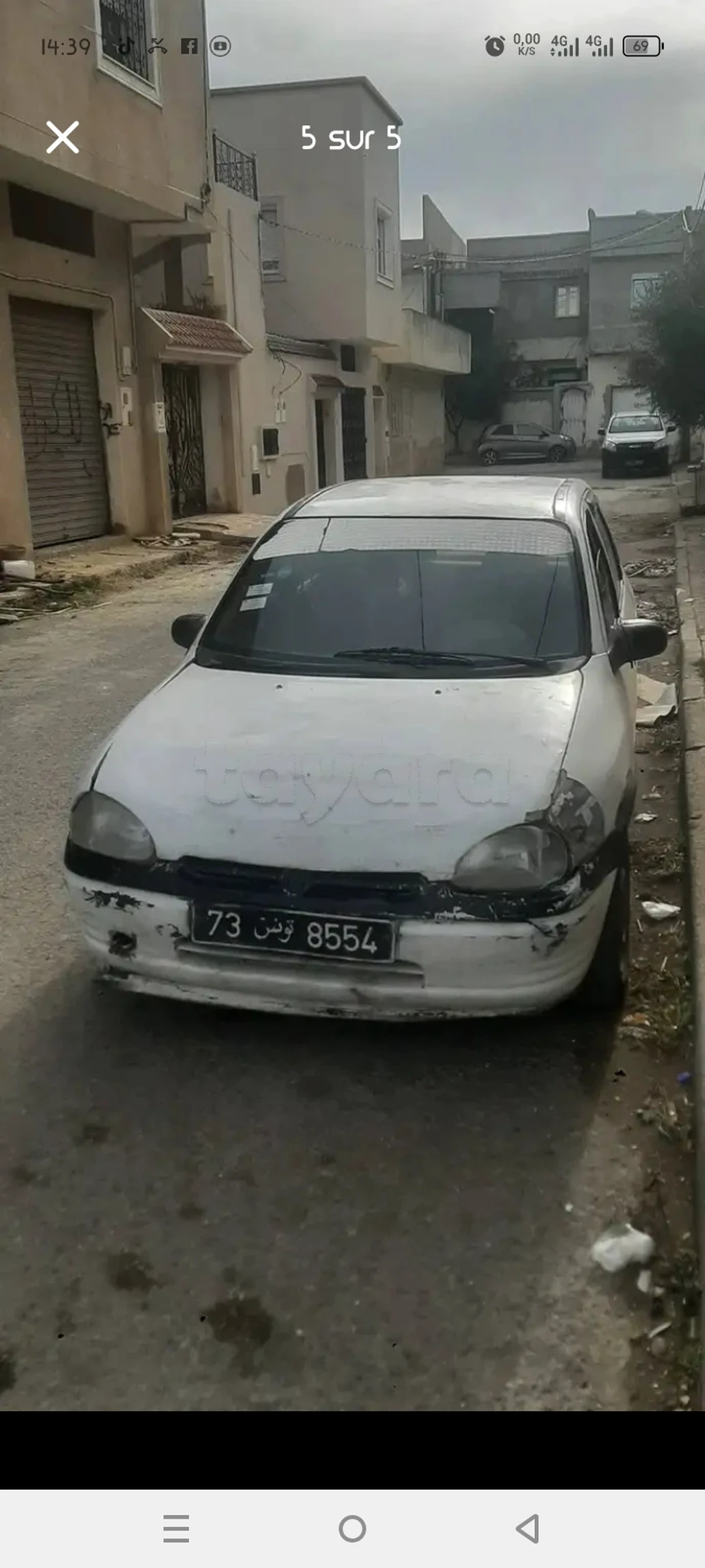 Carte voiture Opel Corsa