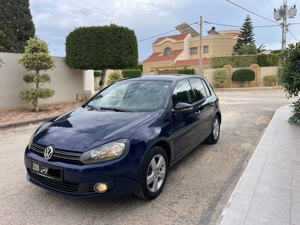 Carte voiture Volkswagen Golf 6