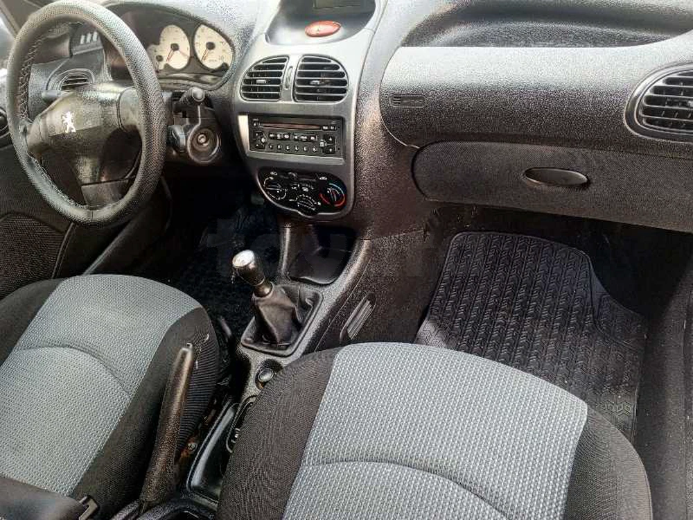 Carte voiture Peugeot 206