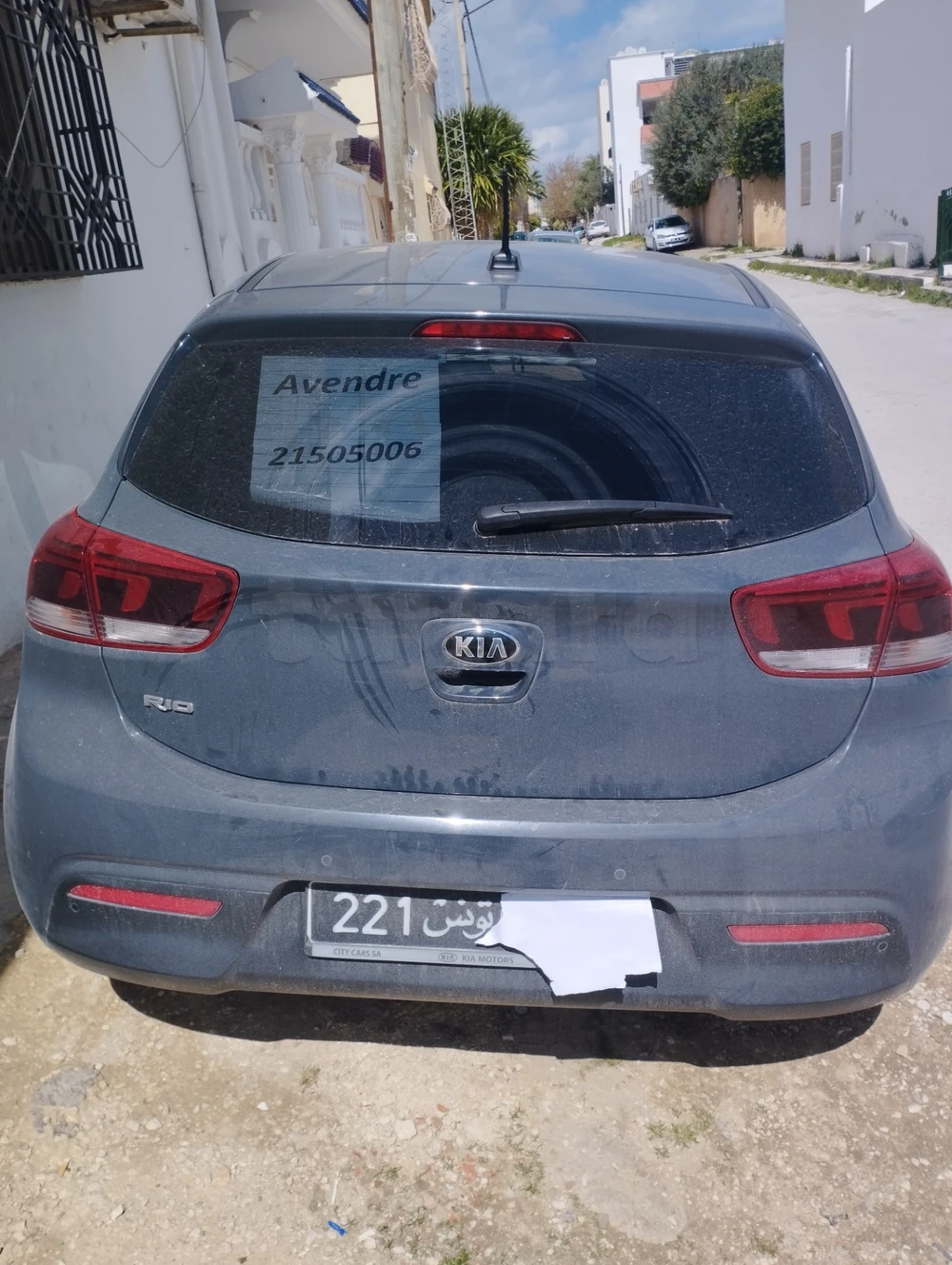 Carte voiture Kia Rio