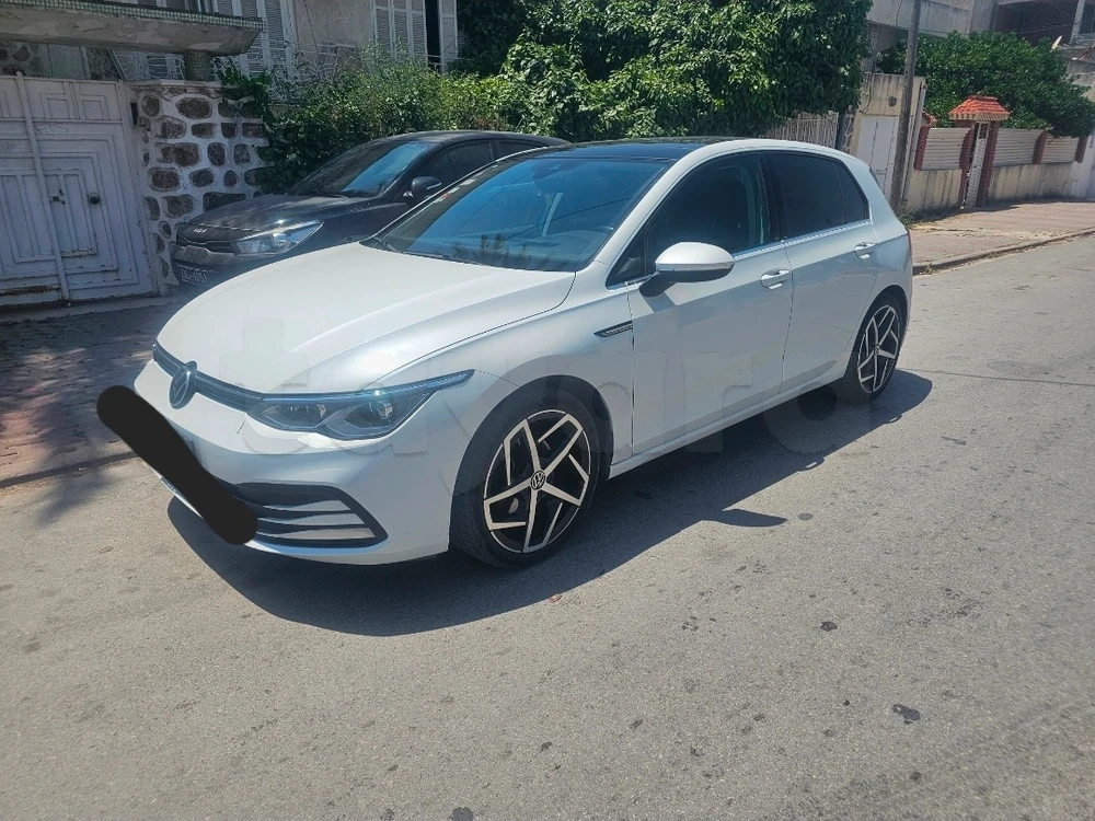 Carte voiture Volkswagen Golf 8