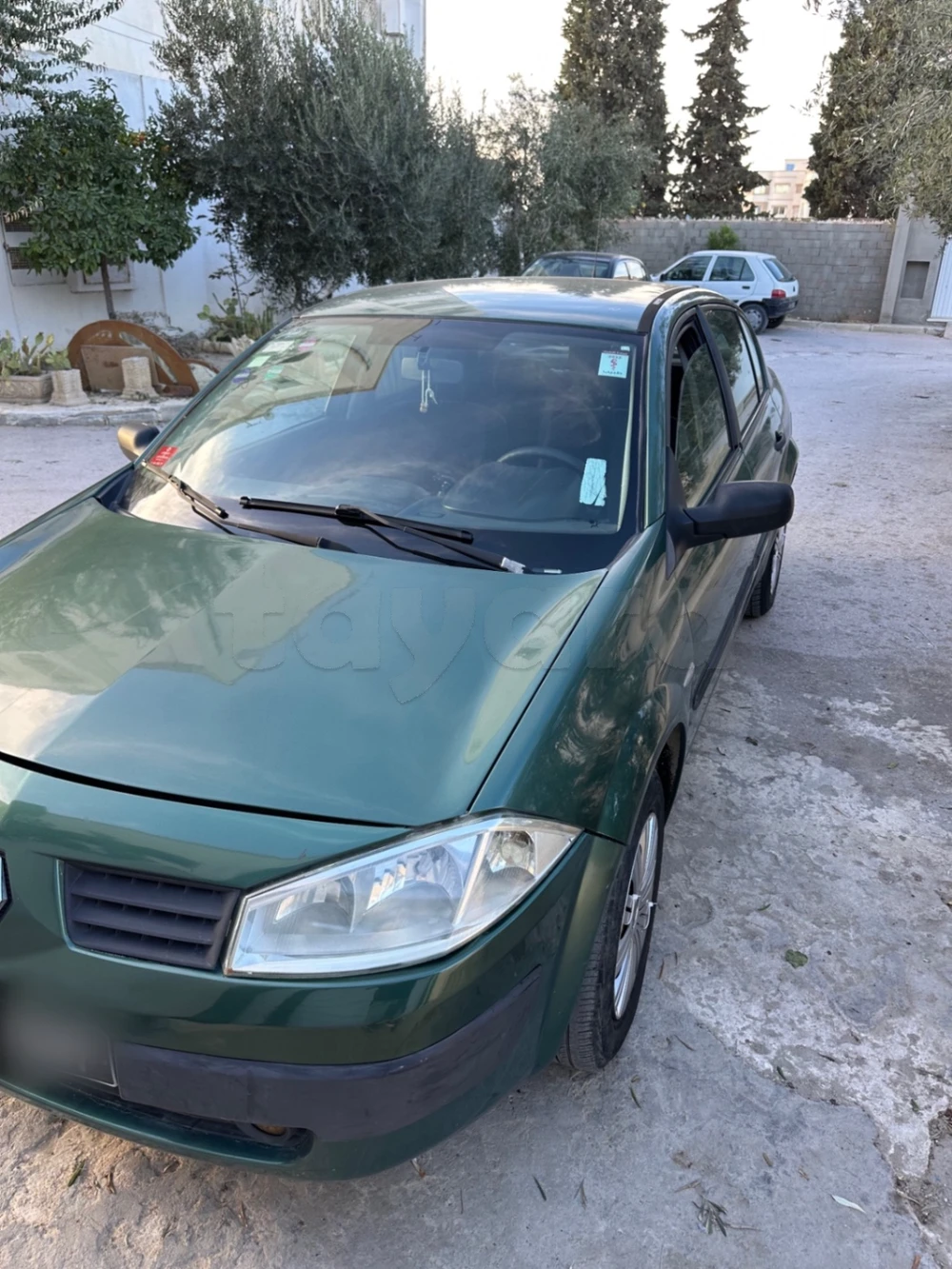 Carte voiture Renault Megane