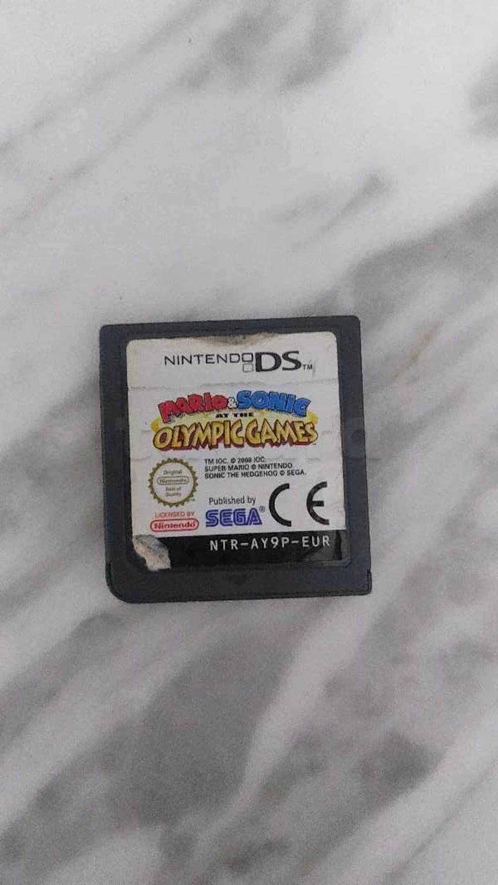 Sonic Vs Mario olympics Nintendo Ds