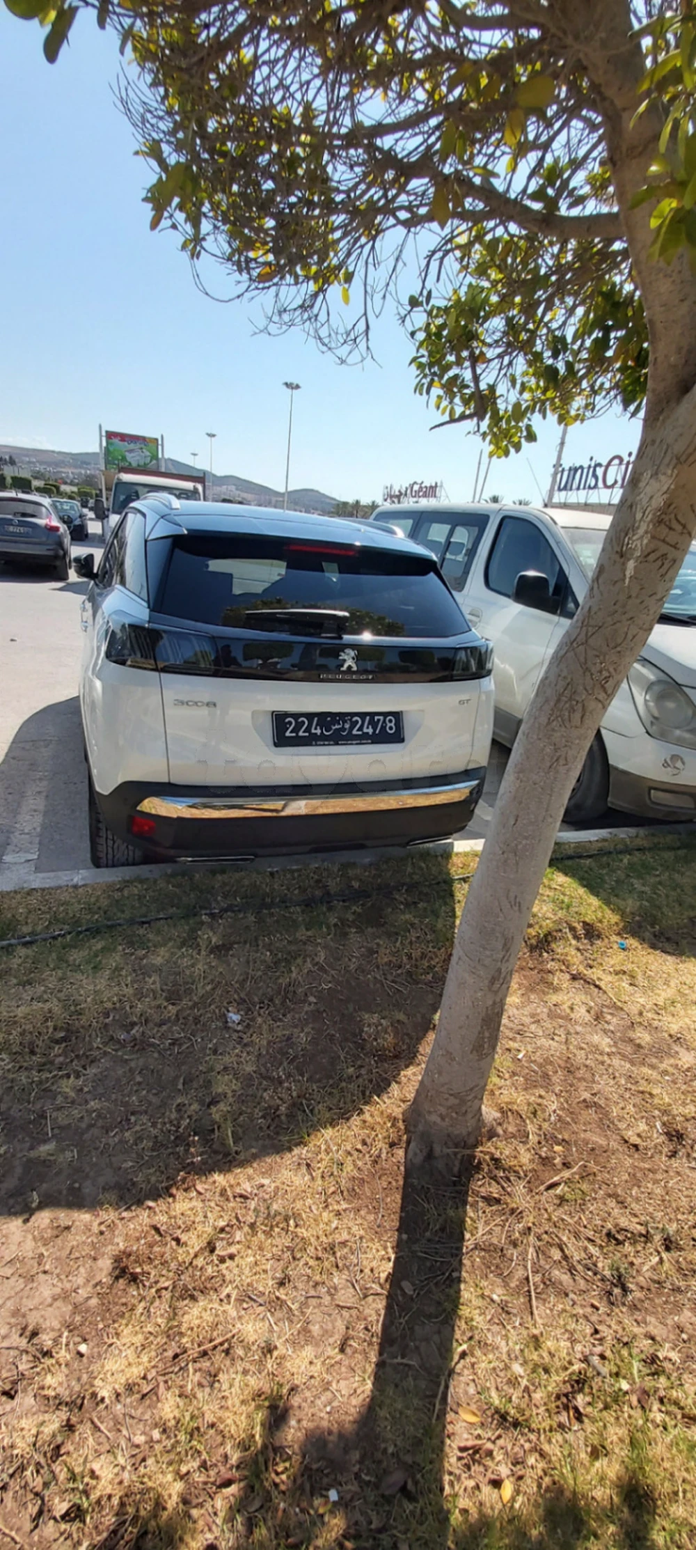 Carte voiture Peugeot 3008
