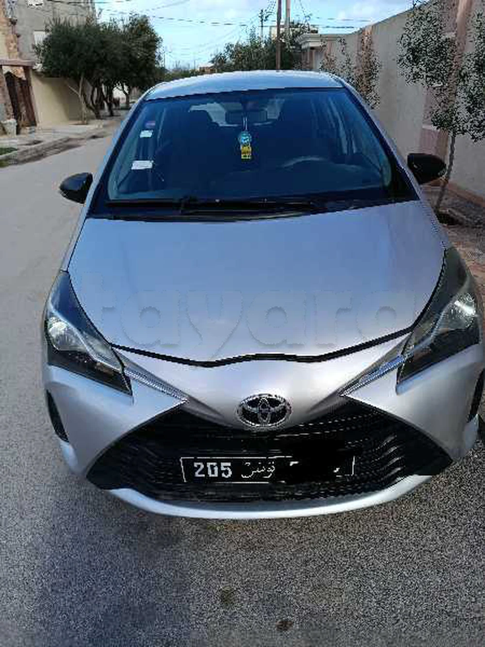 Carte voiture Toyota Yaris Verso