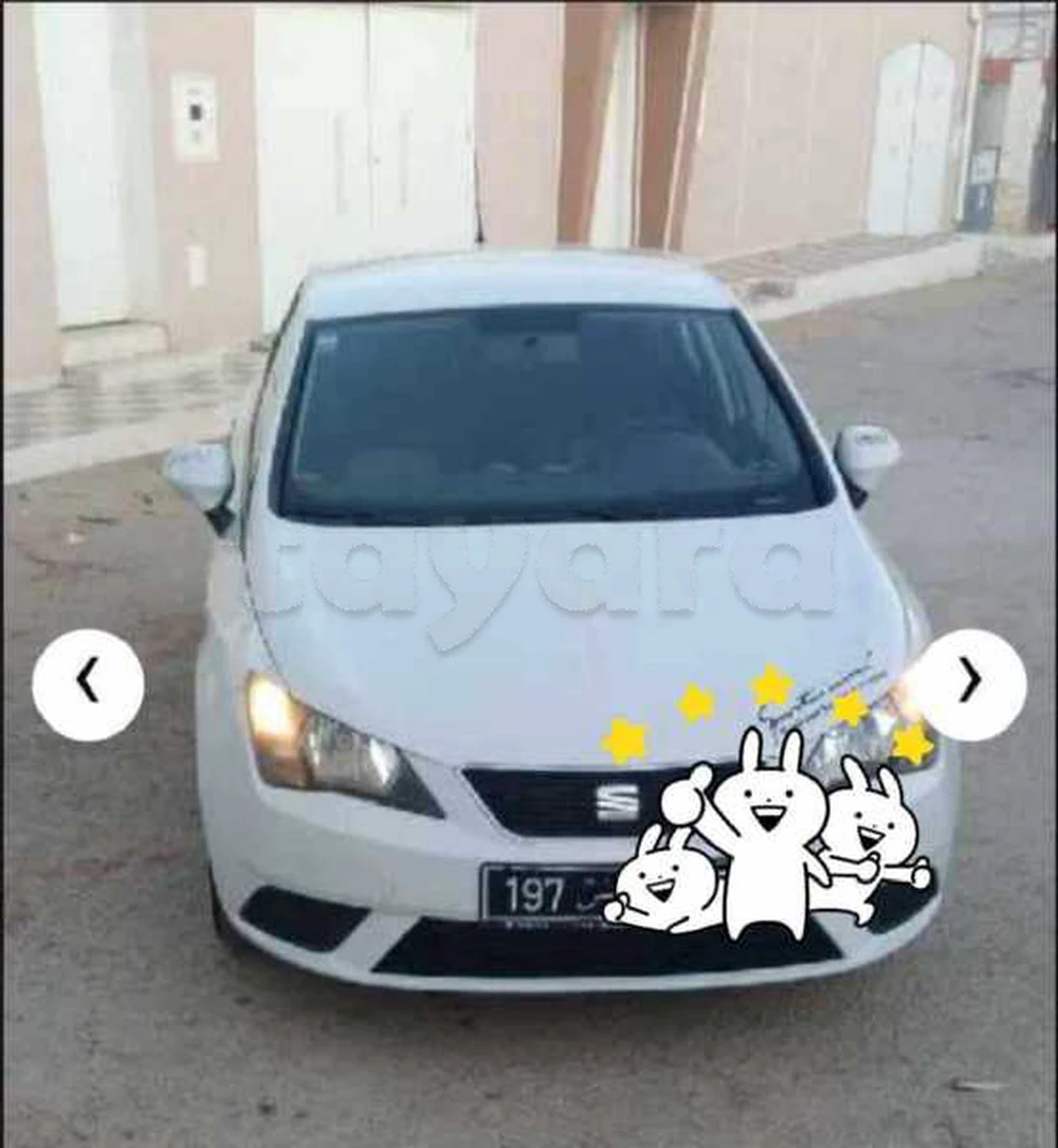 Carte voiture SEAT Ibiza