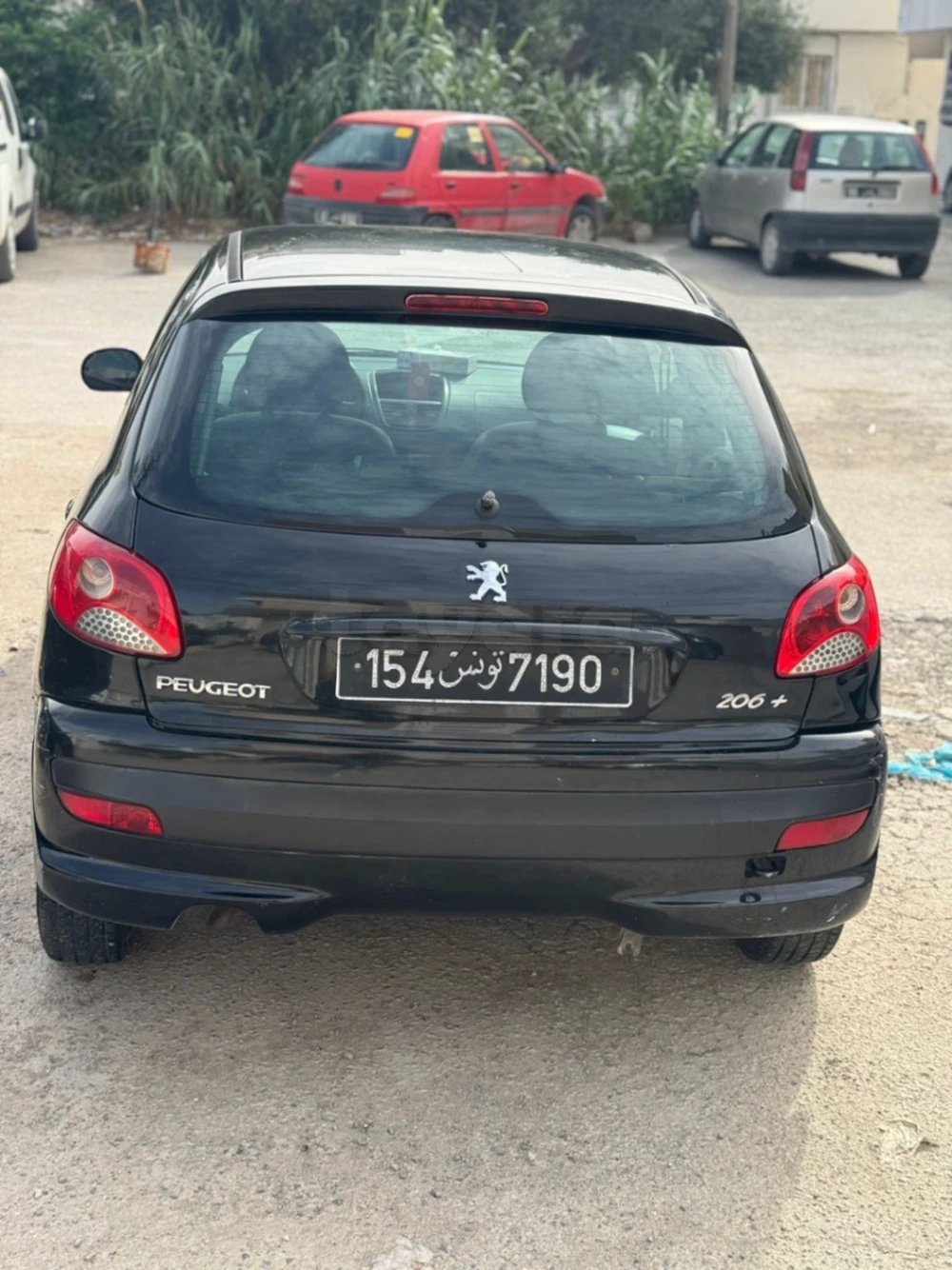 Carte voiture Peugeot 206