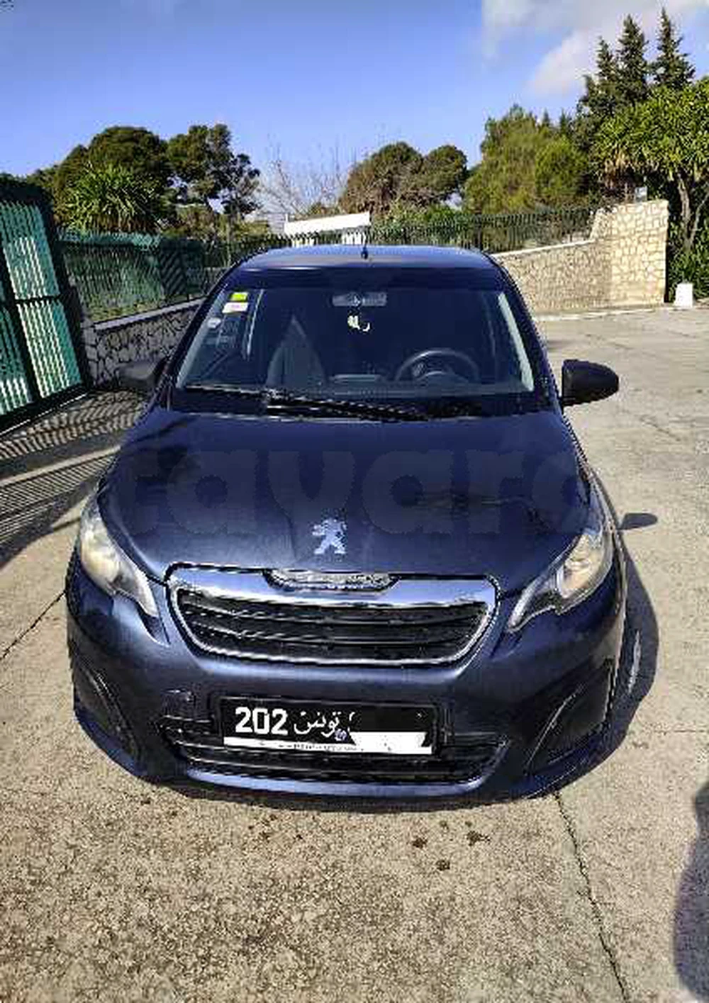 Carte voiture Peugeot 107