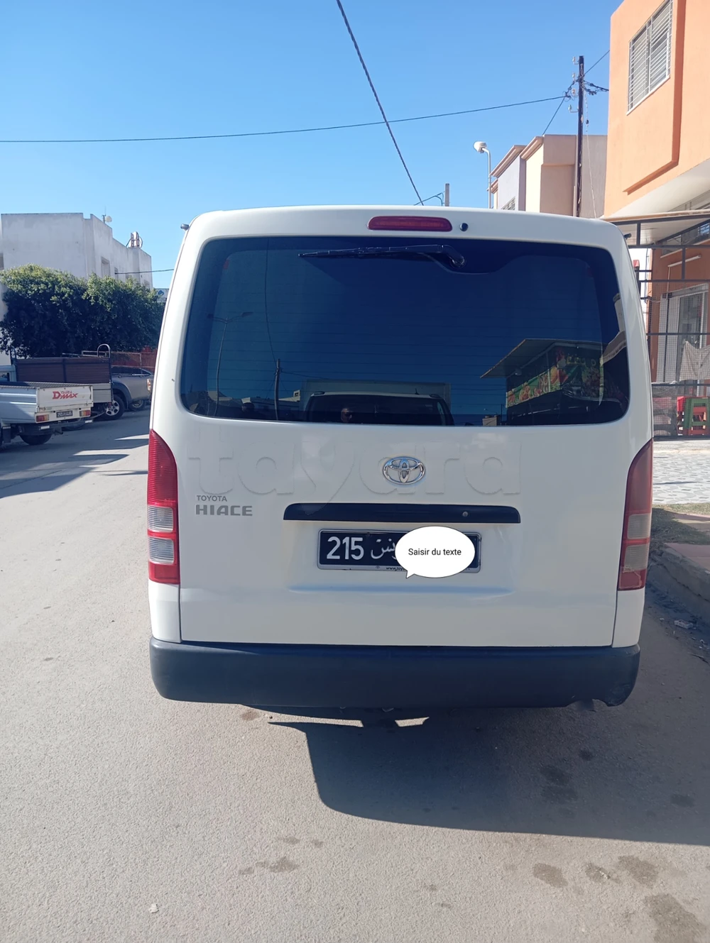 Carte voiture Toyota Hiace