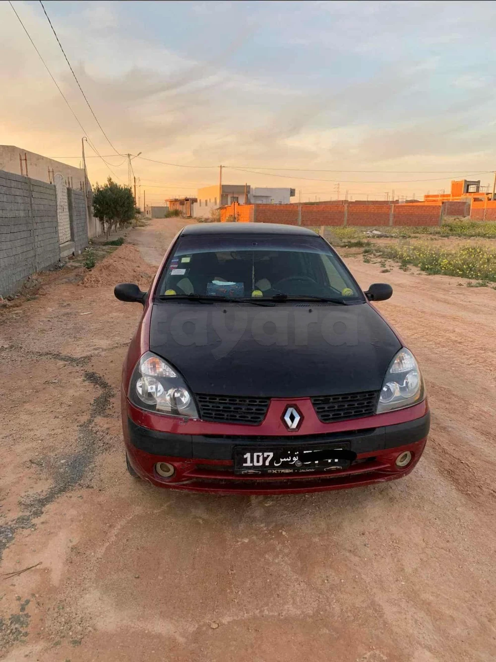 Carte voiture Renault Clio