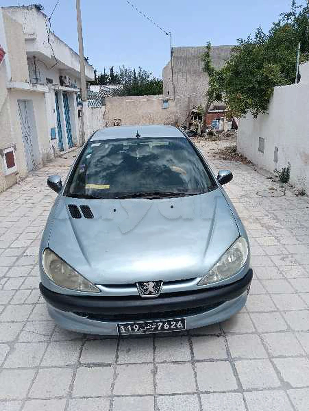 Carte voiture Peugeot 206