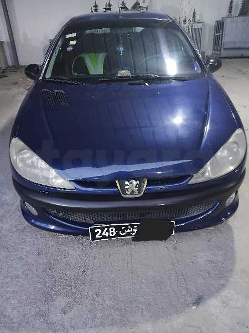 Carte voiture Peugeot 206