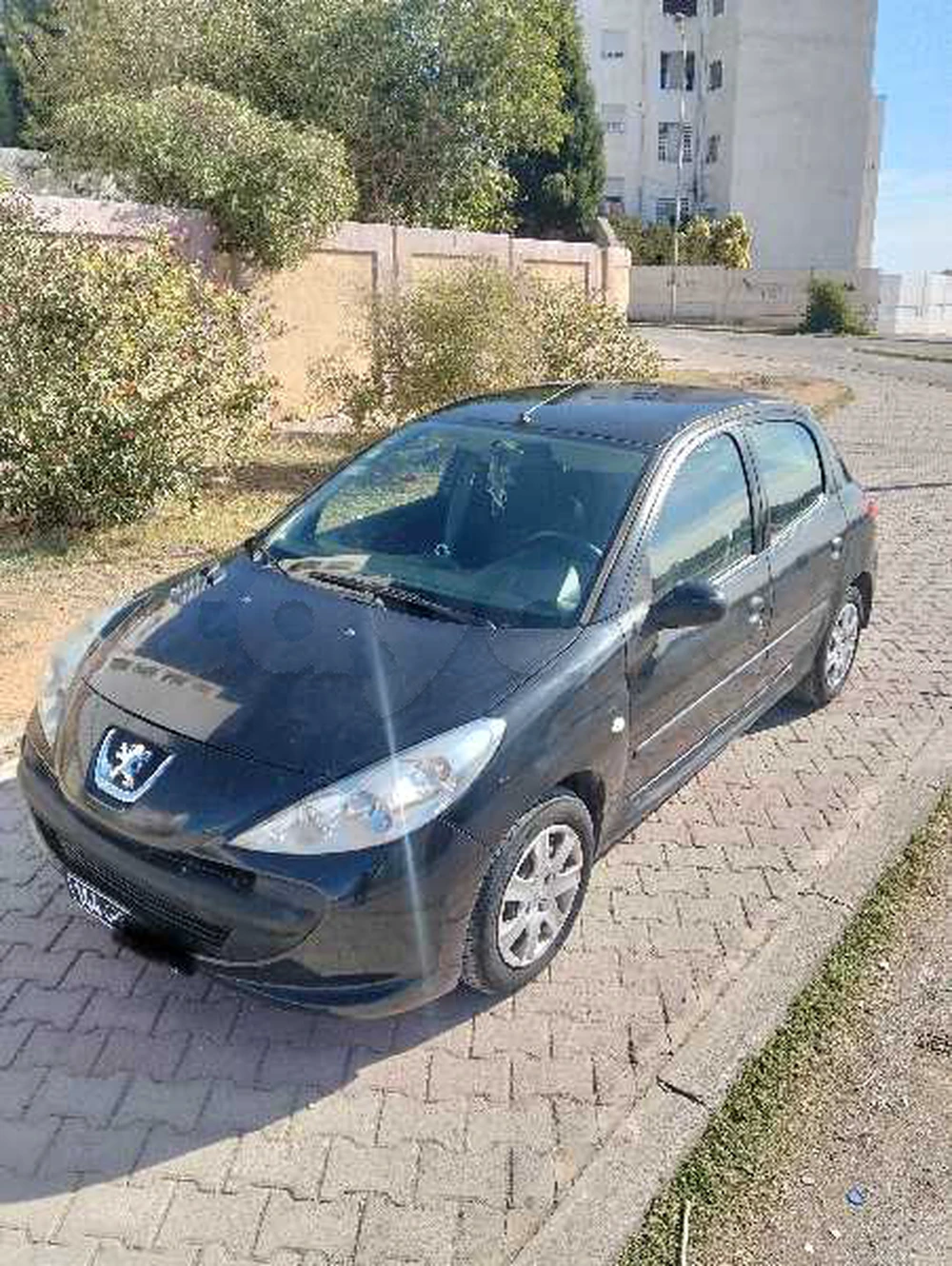 Carte voiture Peugeot 206