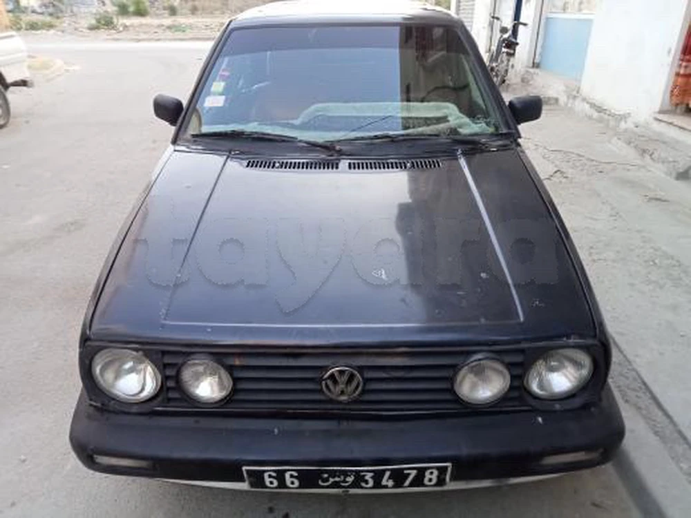 Carte voiture Volkswagen Golf