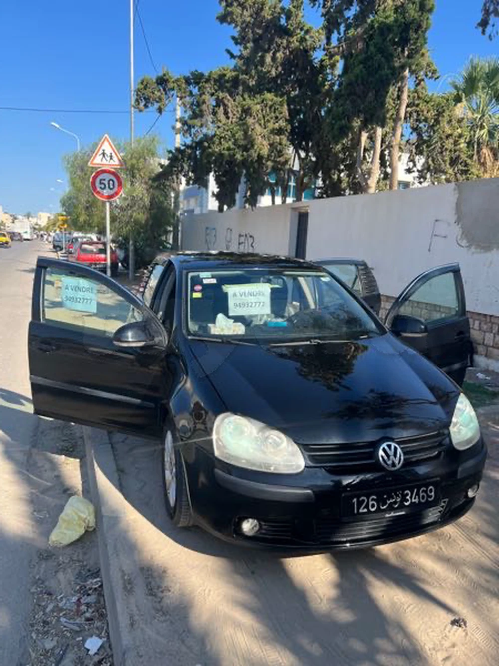 Carte voiture Volkswagen Golf