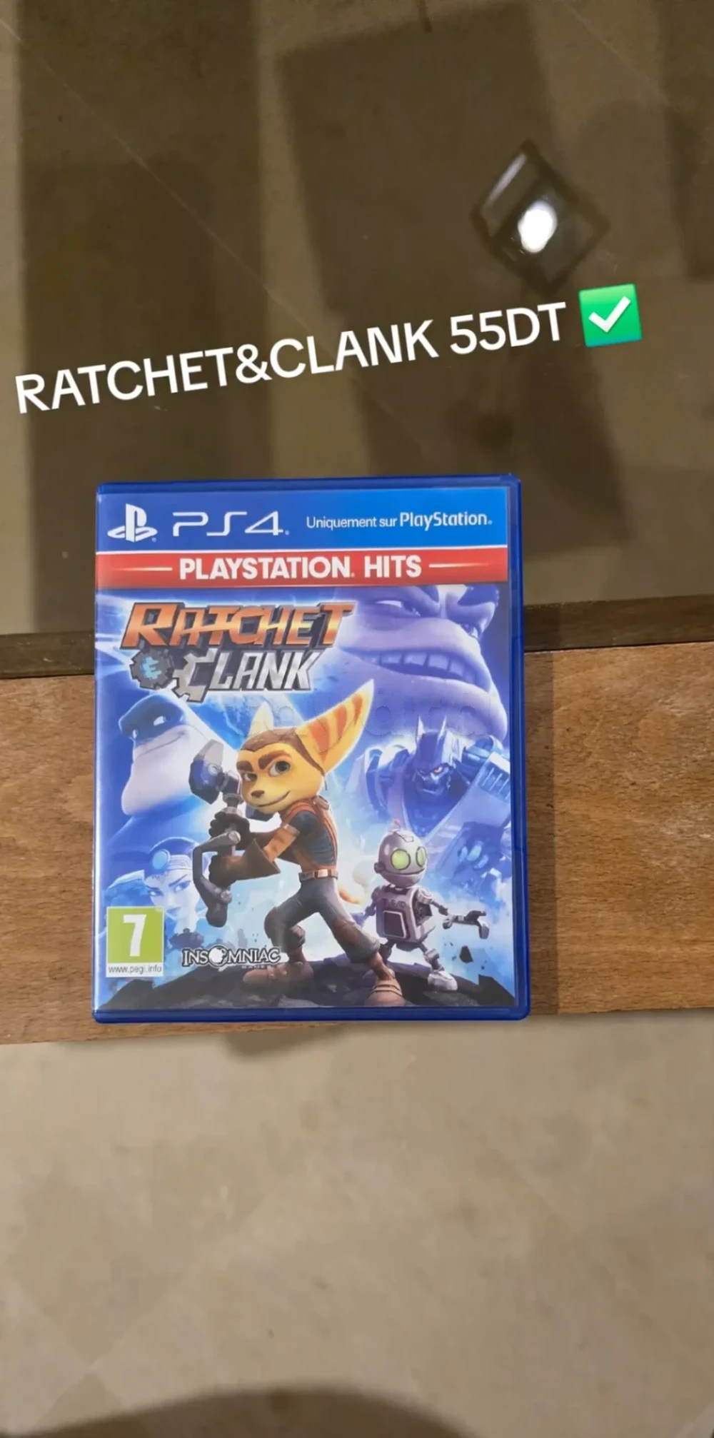 Ratchet clank jeux original occasion très bon état 55dt