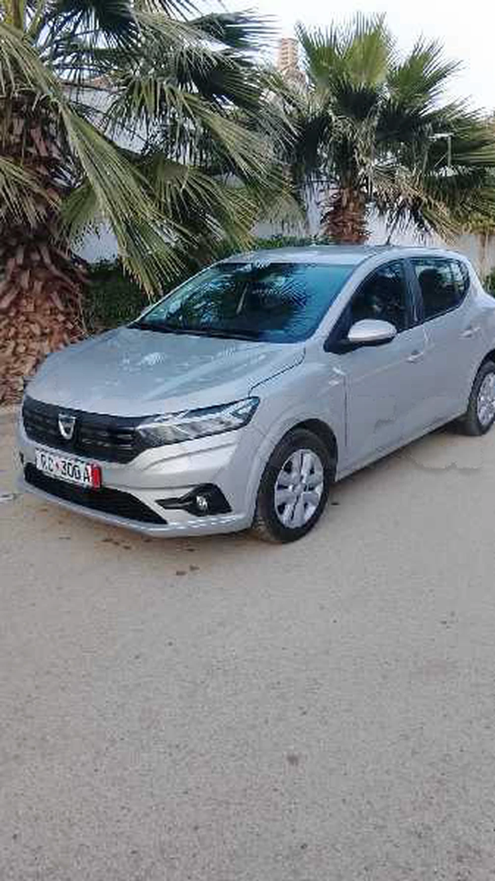 Carte voiture Dacia Sandero