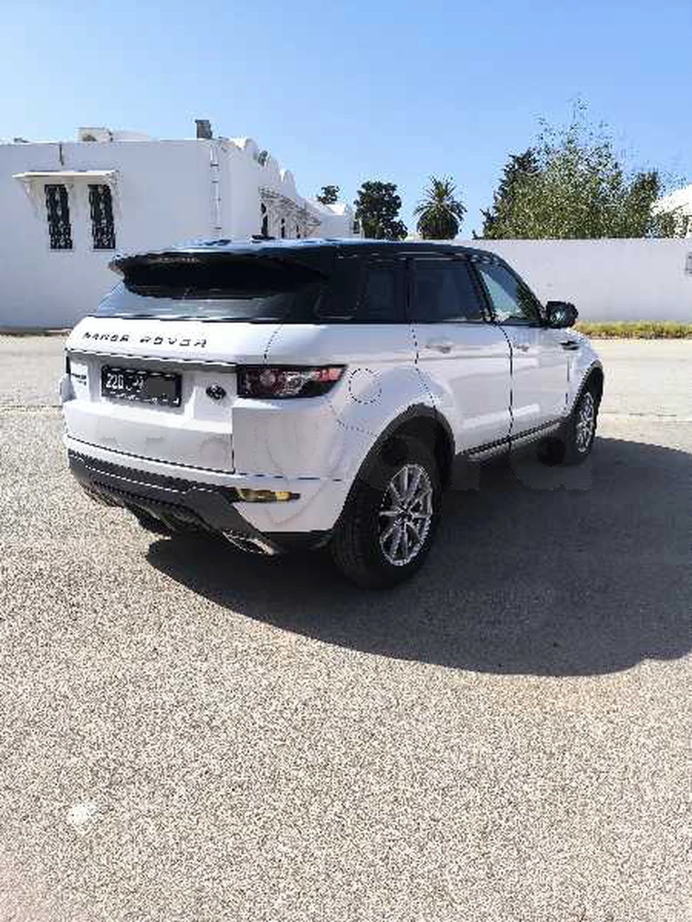 Carte voiture Land Rover Range Rover Evoque