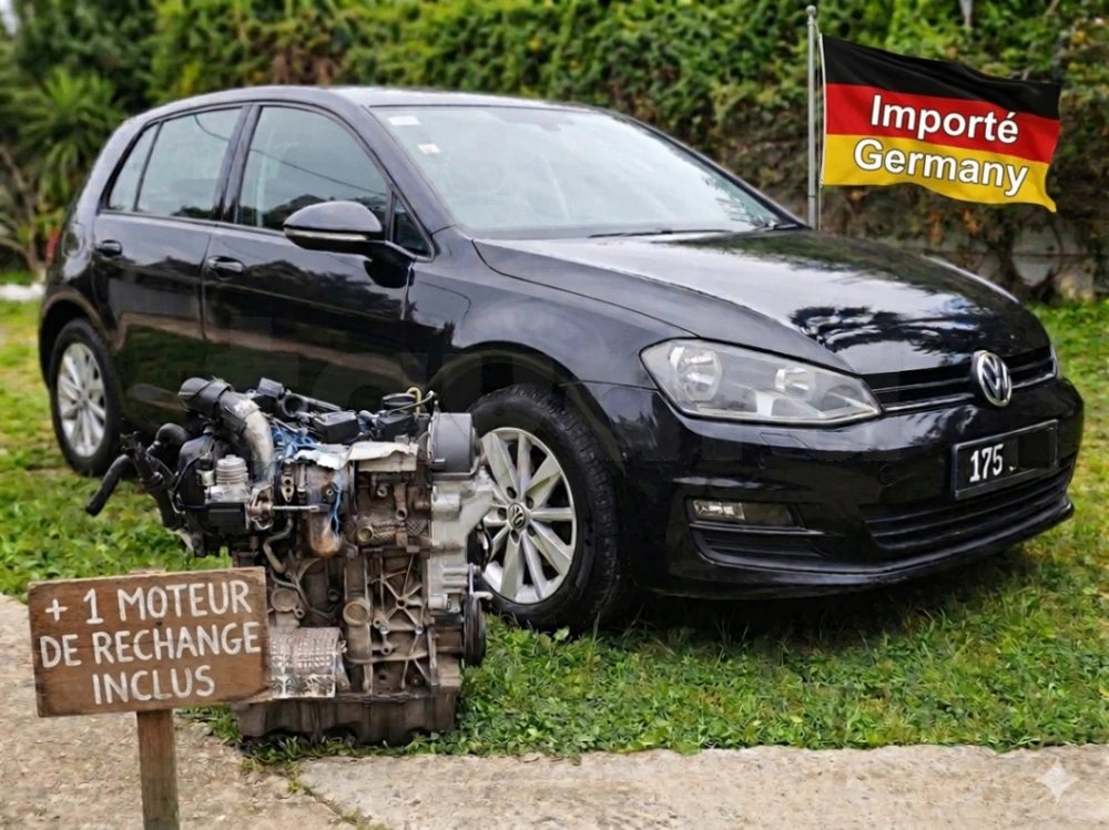 Carte voiture Volkswagen Golf 7