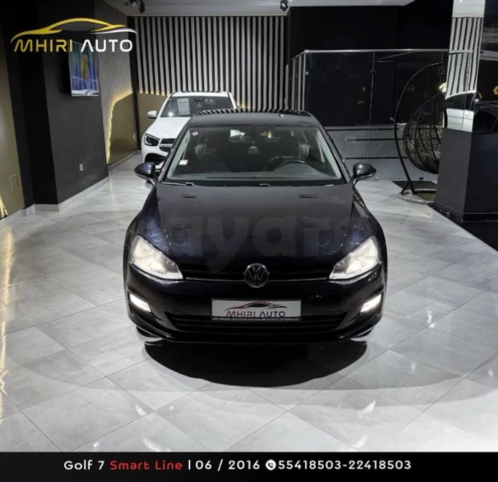 Carte voiture Volkswagen Golf 7