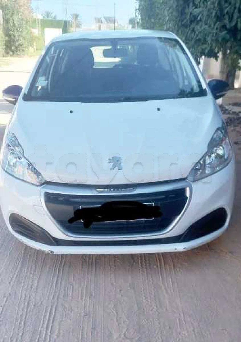 Carte voiture Peugeot 208