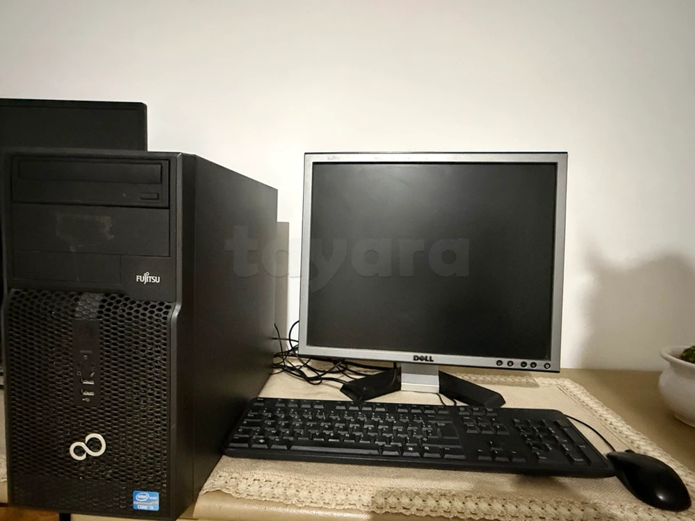 🖥️ PC Bureau Fujitsu complet – 8 Go RAM / 1,5 To – Écran Dell 19"