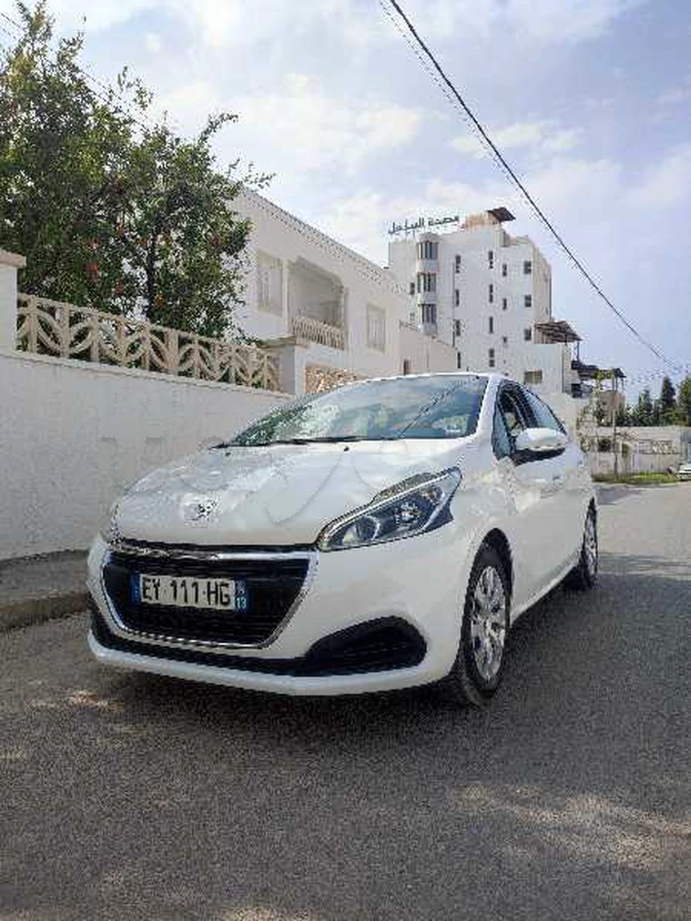 Carte voiture Peugeot 208