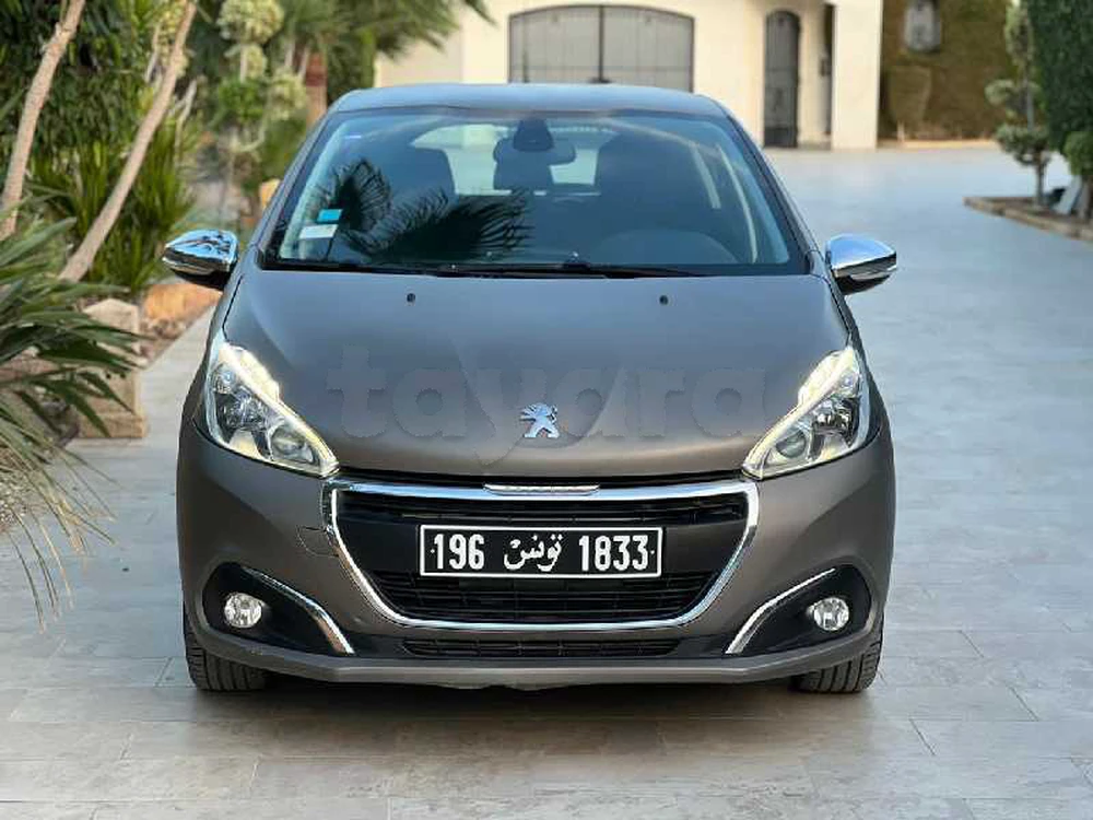 Carte voiture Peugeot 208