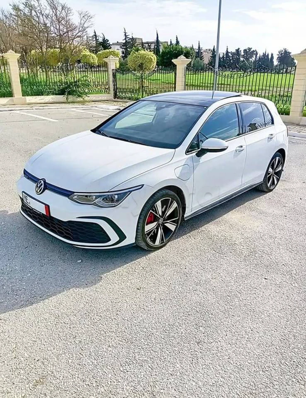 Carte voiture Volkswagen Golf 8