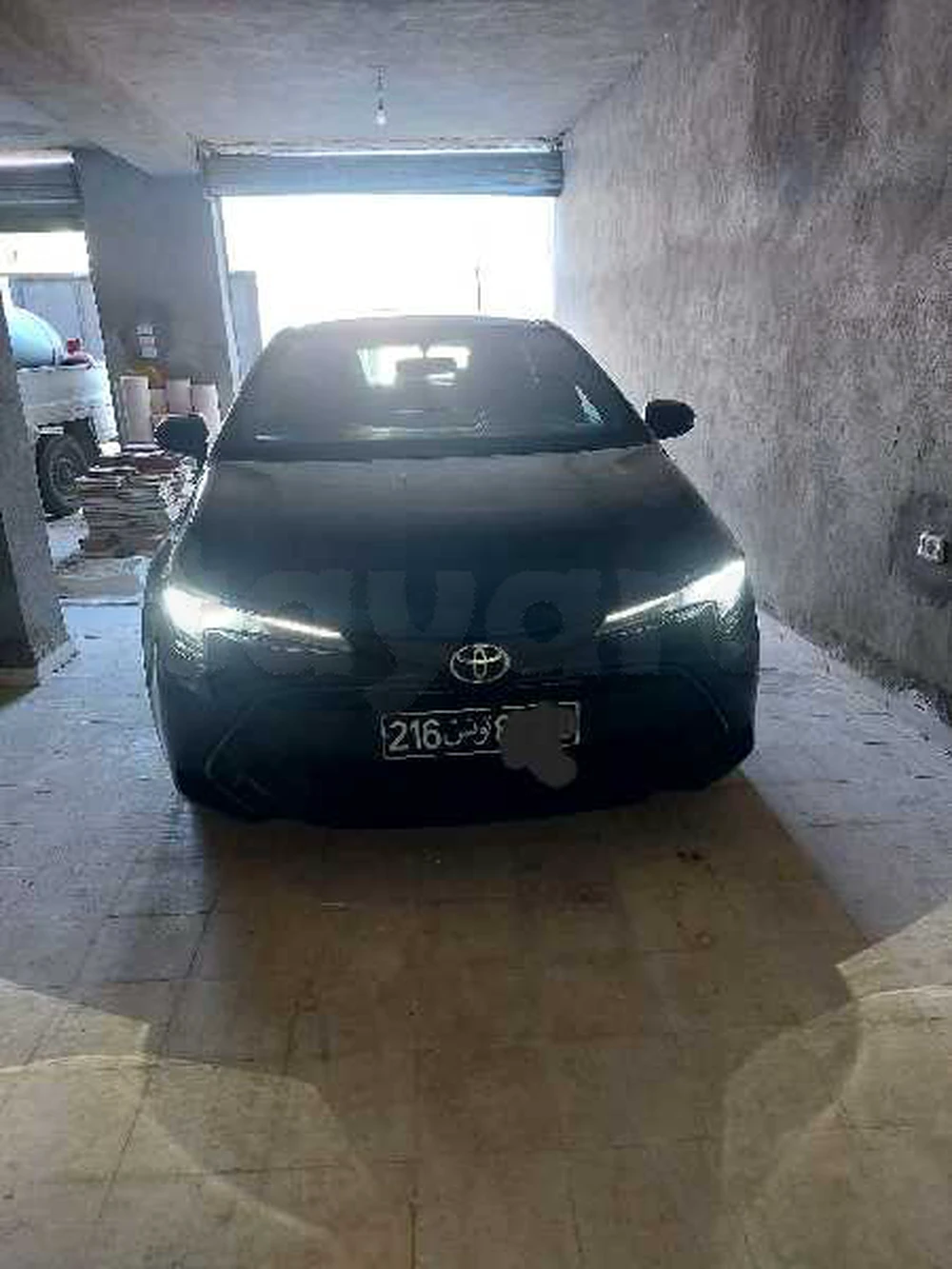 Carte voiture Toyota Corolla