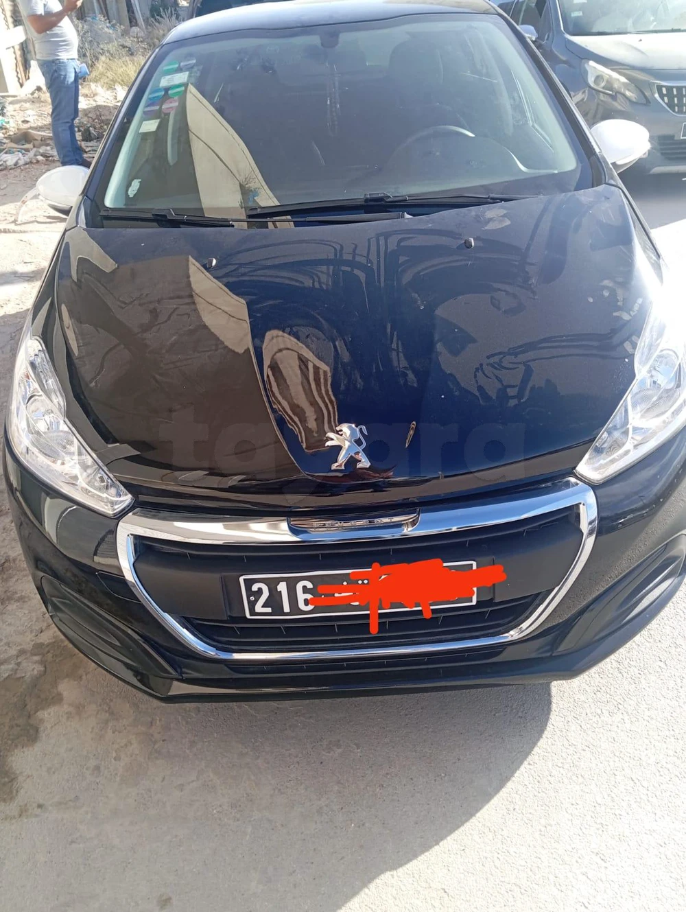 Carte voiture Peugeot 208