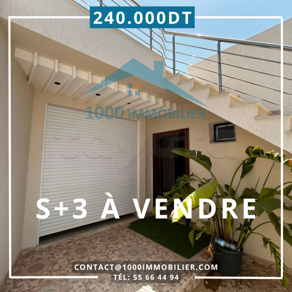 S+3 à Vendre à Zaouiet Sousse