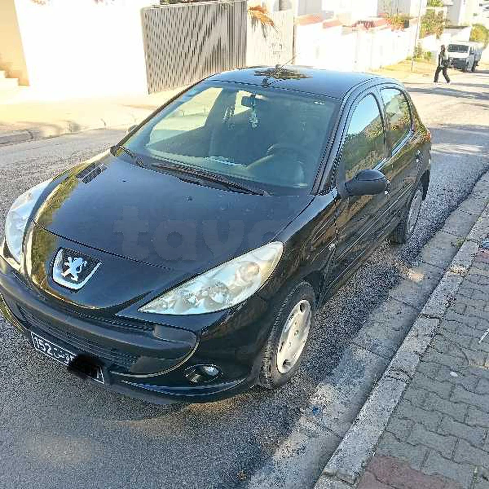 Carte voiture Peugeot 206+