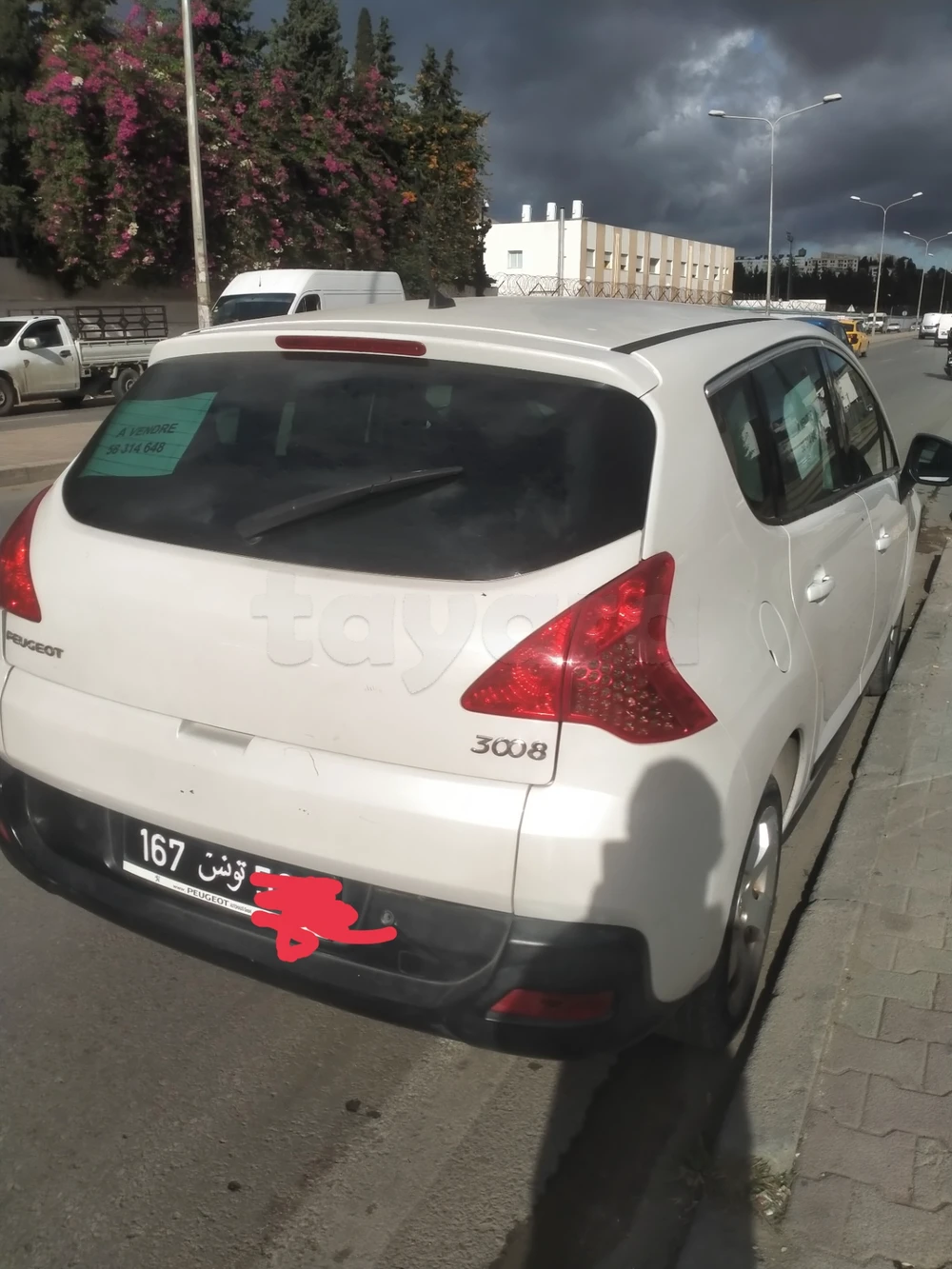 Carte voiture Peugeot 3008