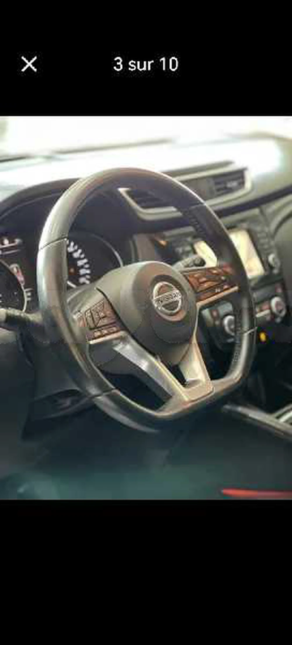Carte voiture Nissan Qashqai