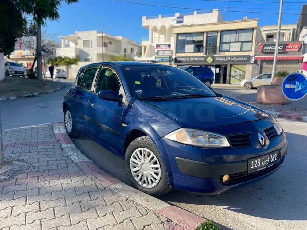 Carte voiture Renault Megane