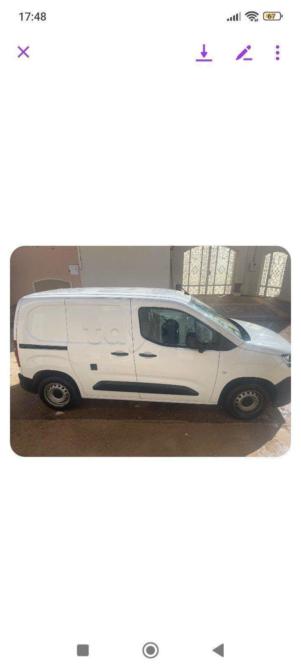 Carte voiture Citroen Berlingo