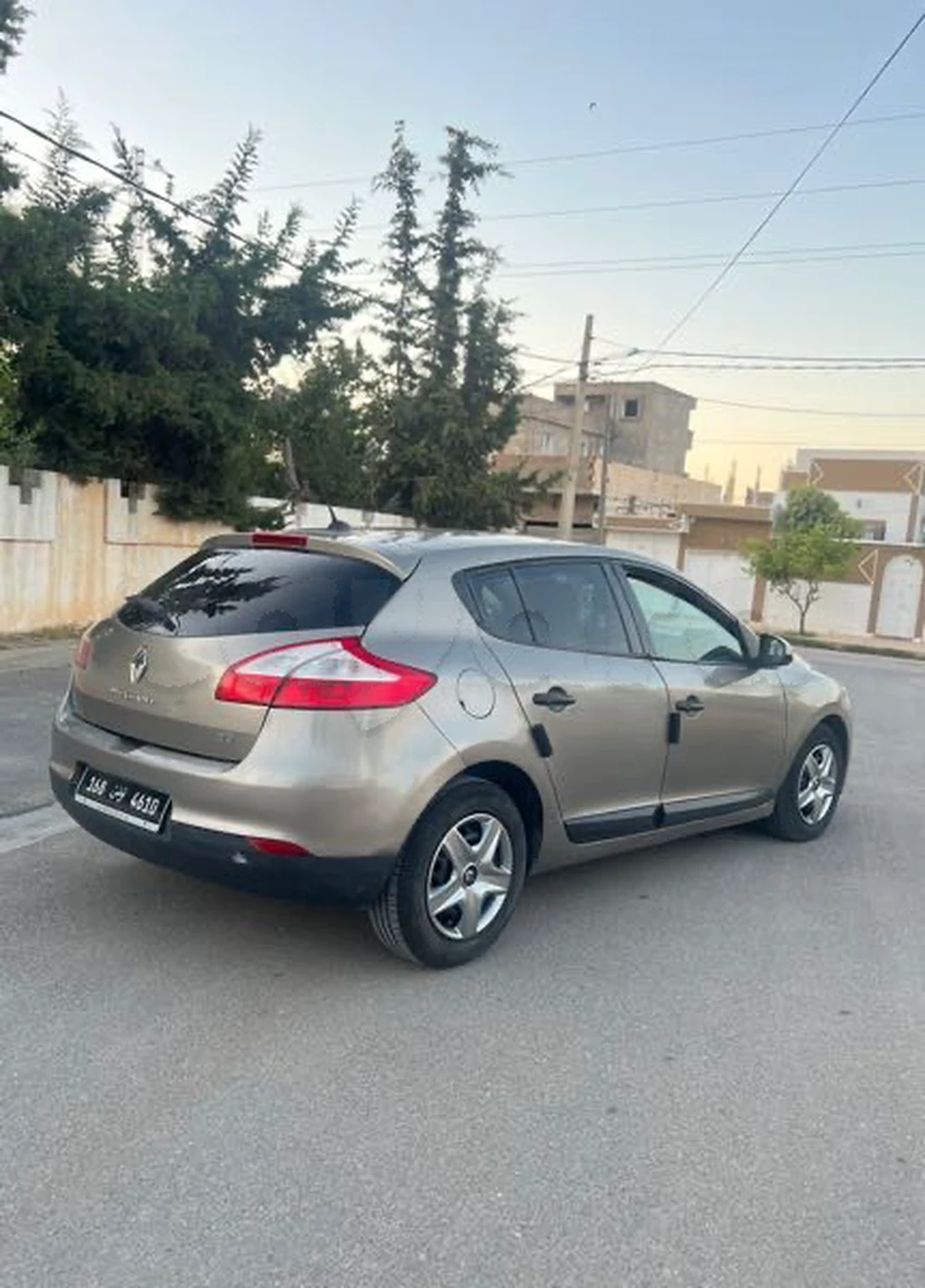 Carte voiture Renault Megane
