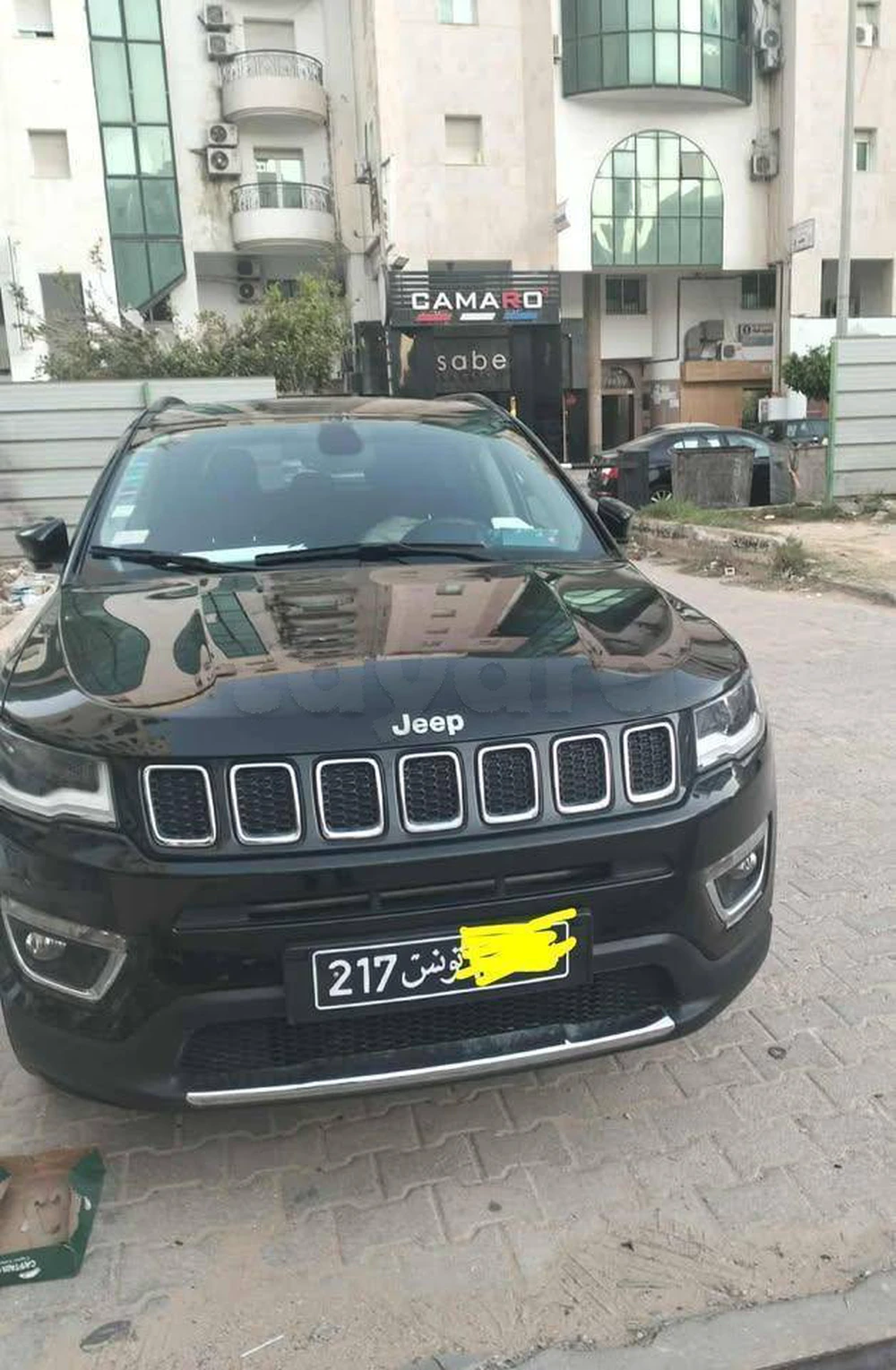 Carte voiture Jeep Compass