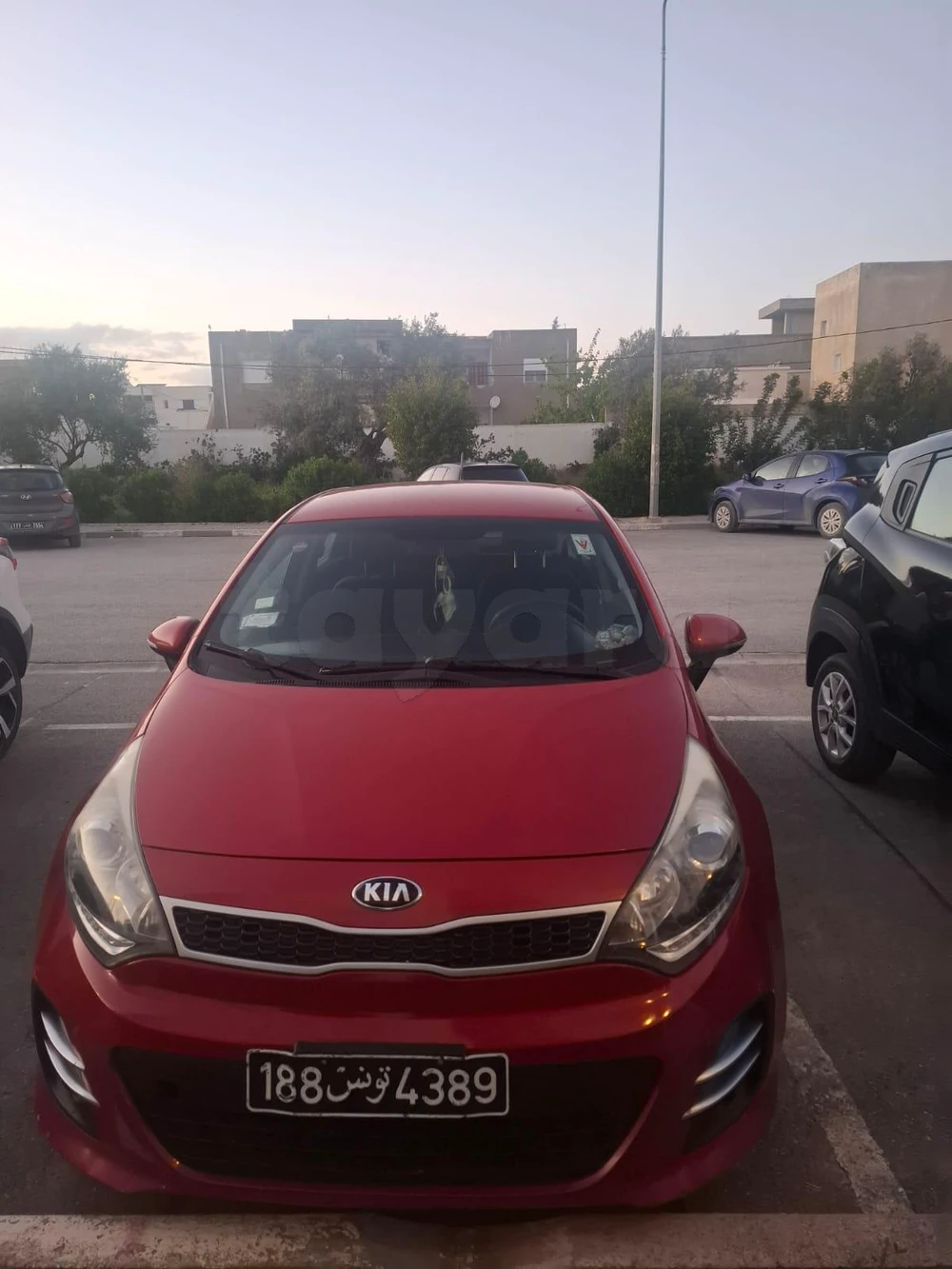 Carte voiture Kia Rio