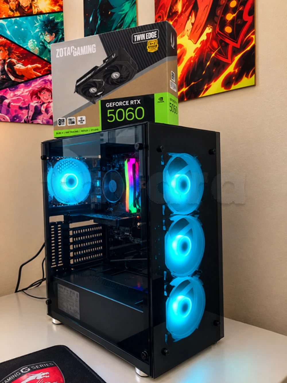 pc gamer RTX 5060 neuf