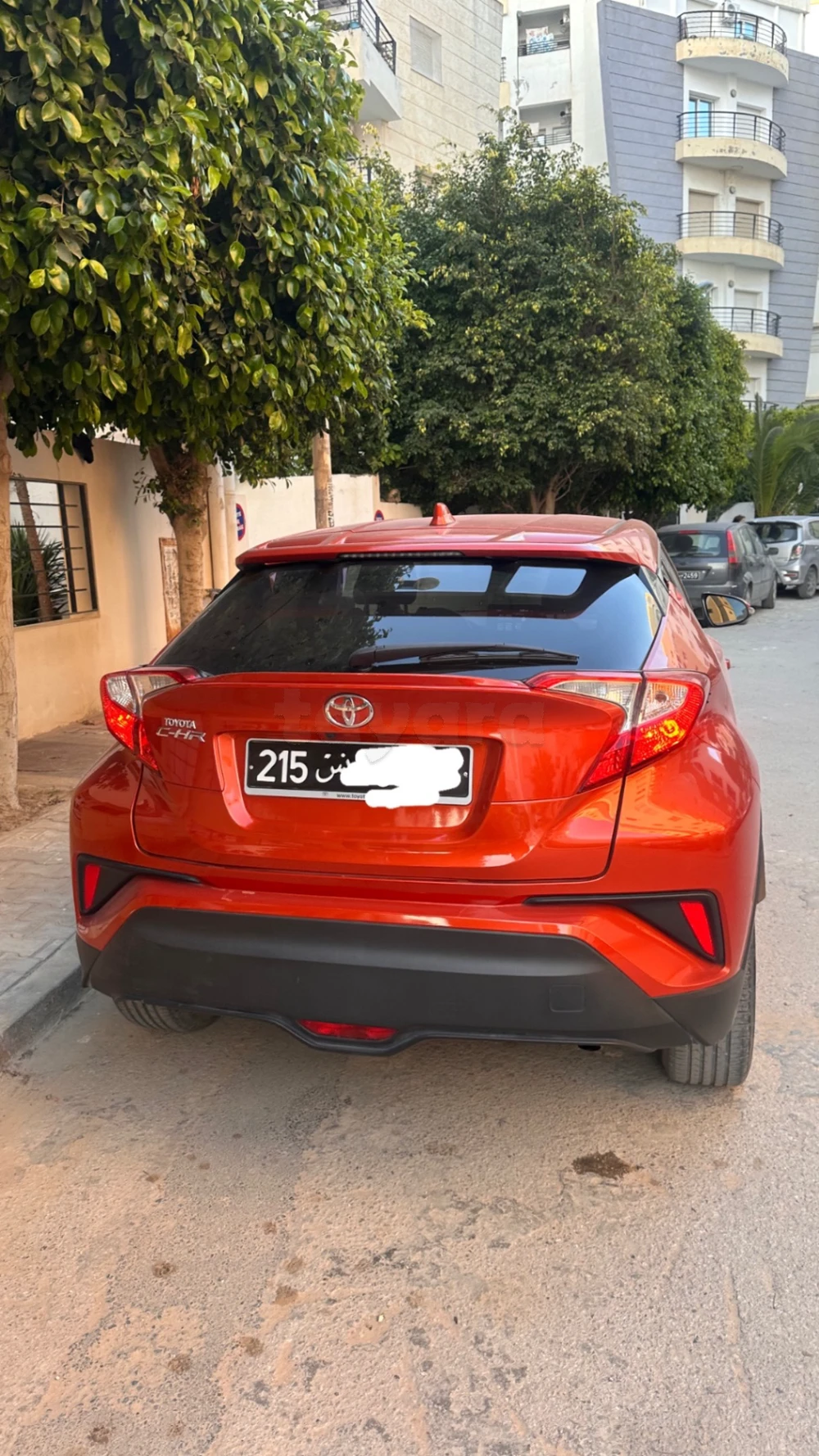 Carte voiture Toyota C-HR