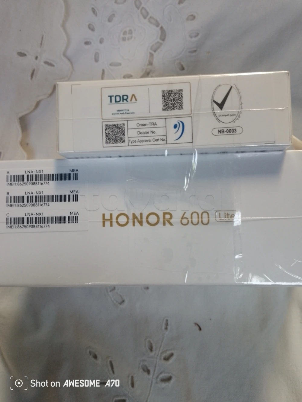 A vendre HONOR 600 Lite