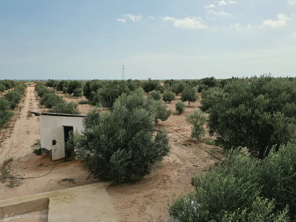 Terrain agricole olivier