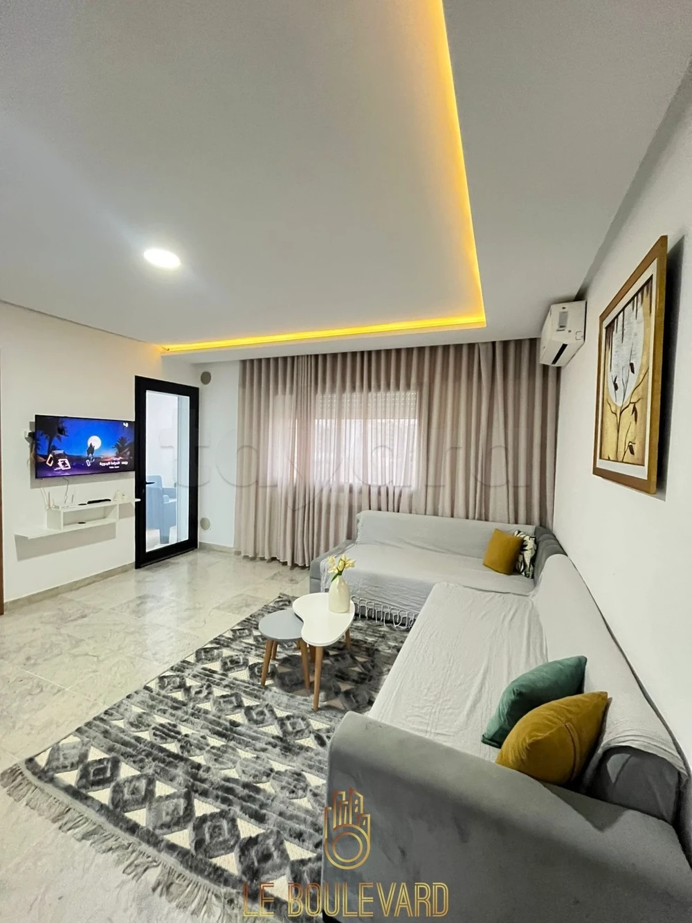 A louer Appartement S+2 à AFH Mrezga , Cité El Wafa - Vista 4