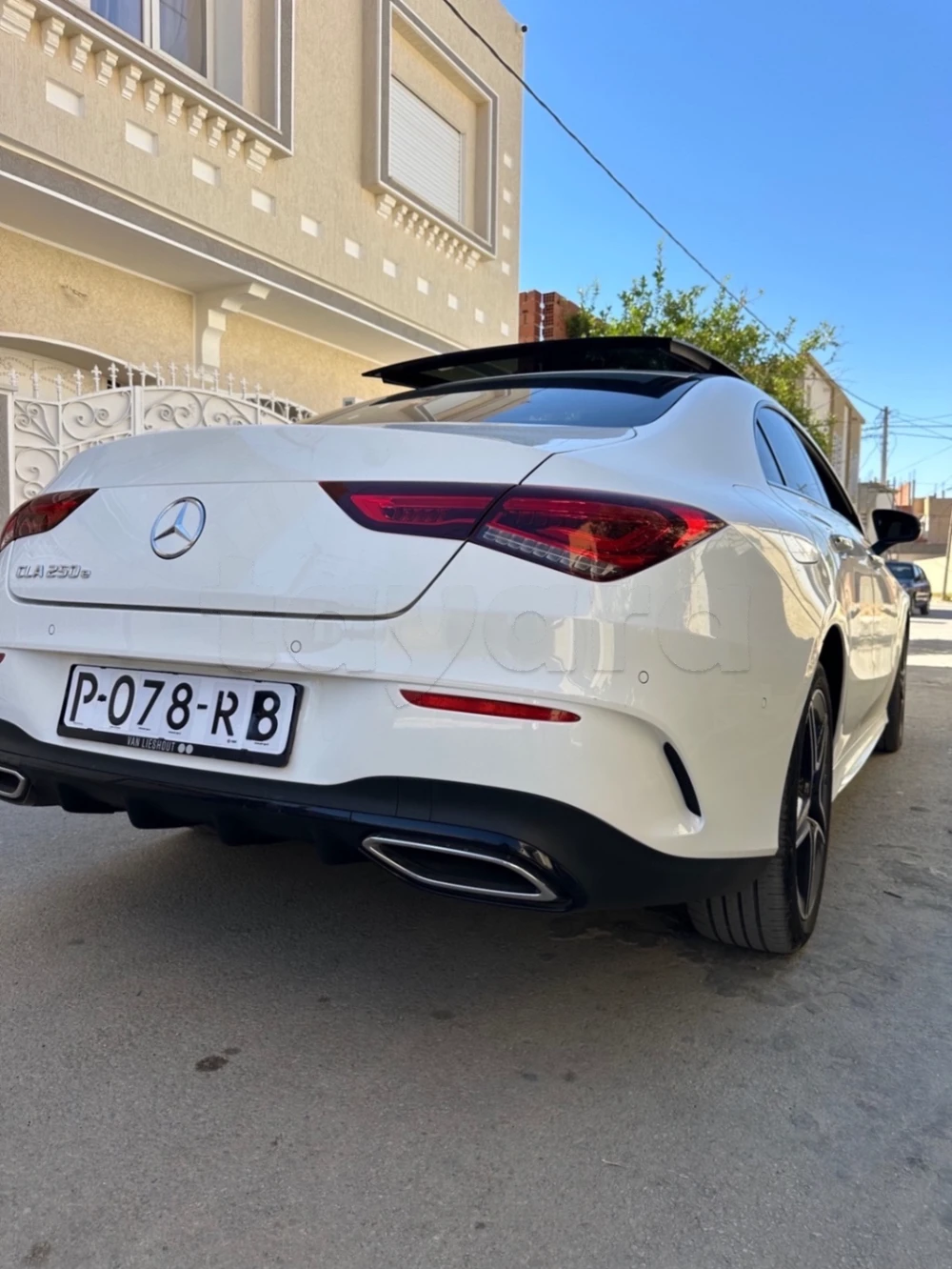 Carte voiture Mercedes-Benz Classe CLA