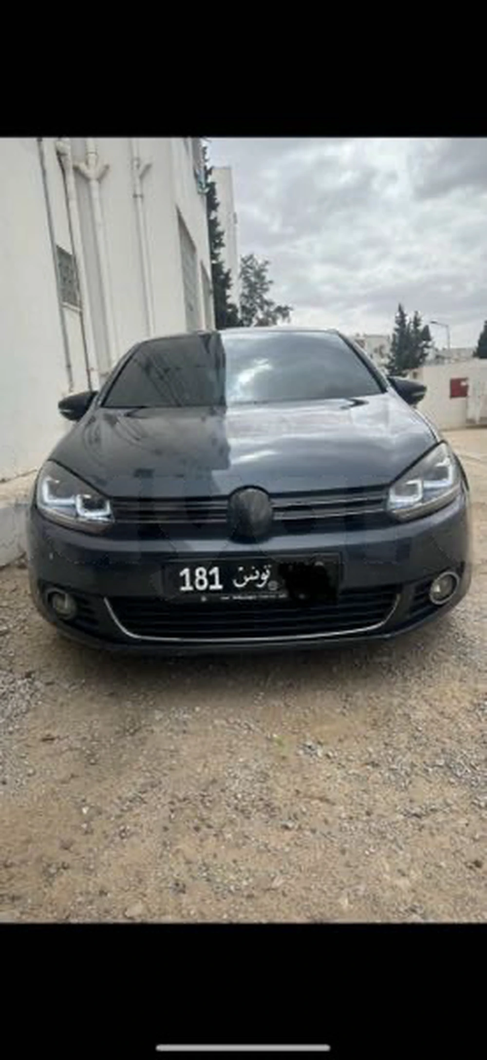 Carte voiture Volkswagen Golf 6