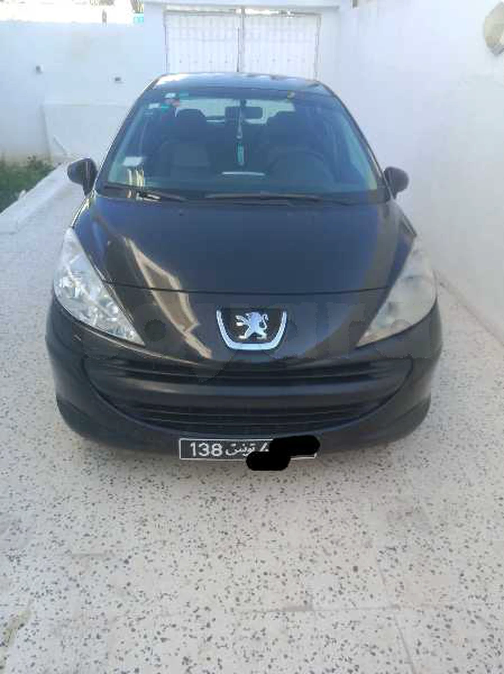 Carte voiture Peugeot 207