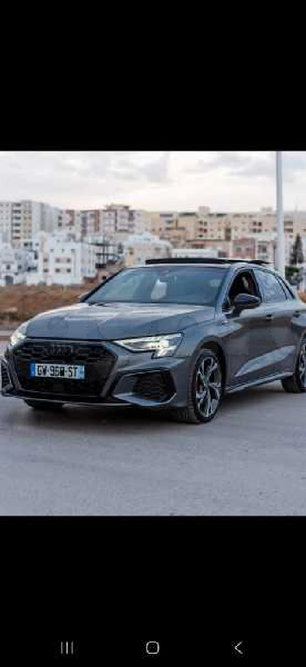 Carte voiture Audi S3