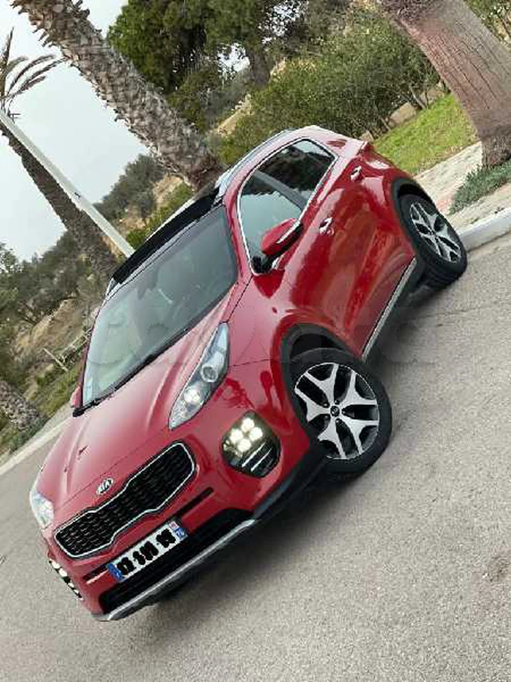 Carte voiture Kia Sportage